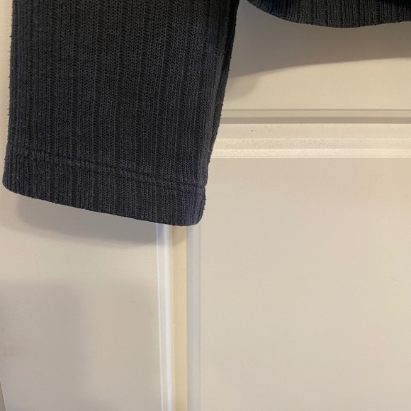 Shambhala Ribbed Black Hoodie - Picture 7 of 8